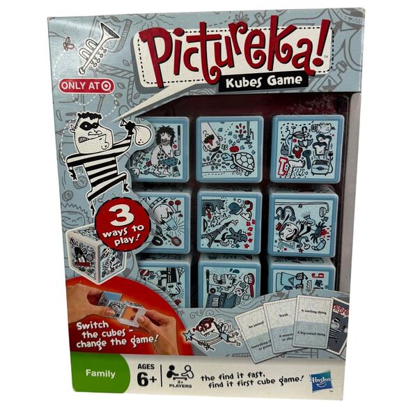 Pictureka! Kubes Game The Find It Fast, Find It First Cube Game Ages 6+ - Picture 1 of 5